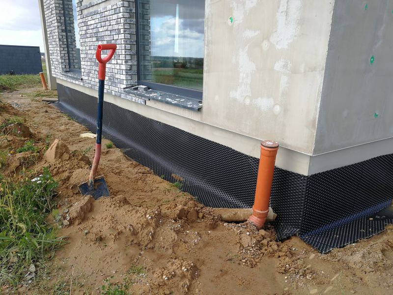 Outdoor Drainage System Installation