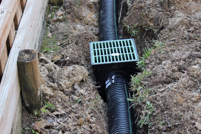 Outdoor Drainage System Installation