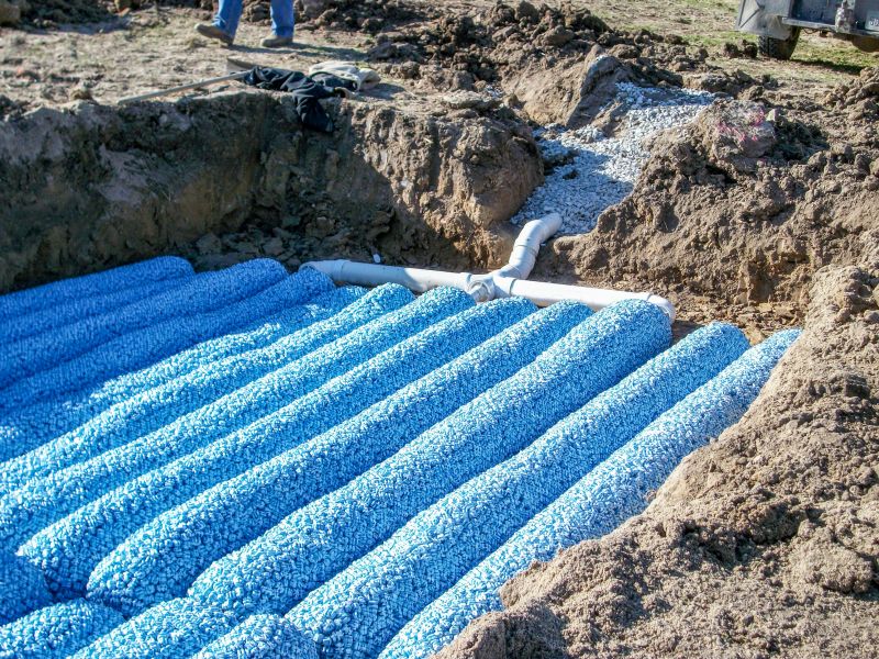 Outdoor Drainage System Installation