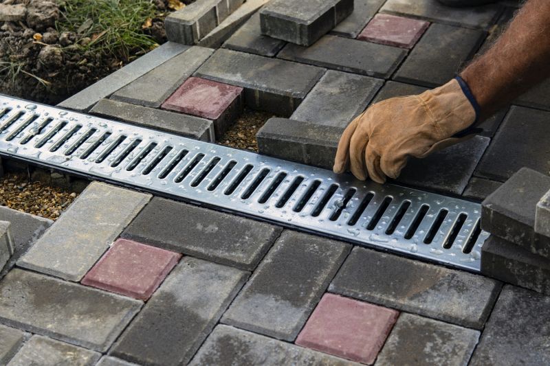 Outdoor Drainage System Installation detail